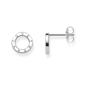 Sterling Silver Thomas Sabo Together Stud Earrings Sterling Silver	Jewelry