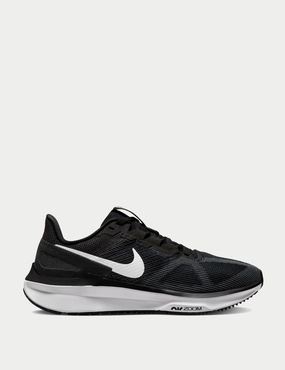 Structure 25 Shoes - Black/Dark Smoke Grey/White Nike womens shoes with sleek design