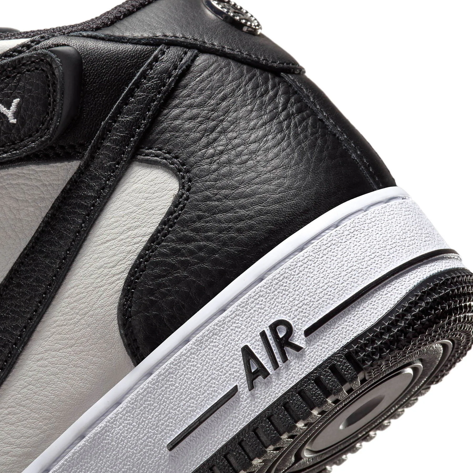 Stussy x Nike Air Force 1 Mid 'Black White' Nike Air Force 1 low-top sneakers
