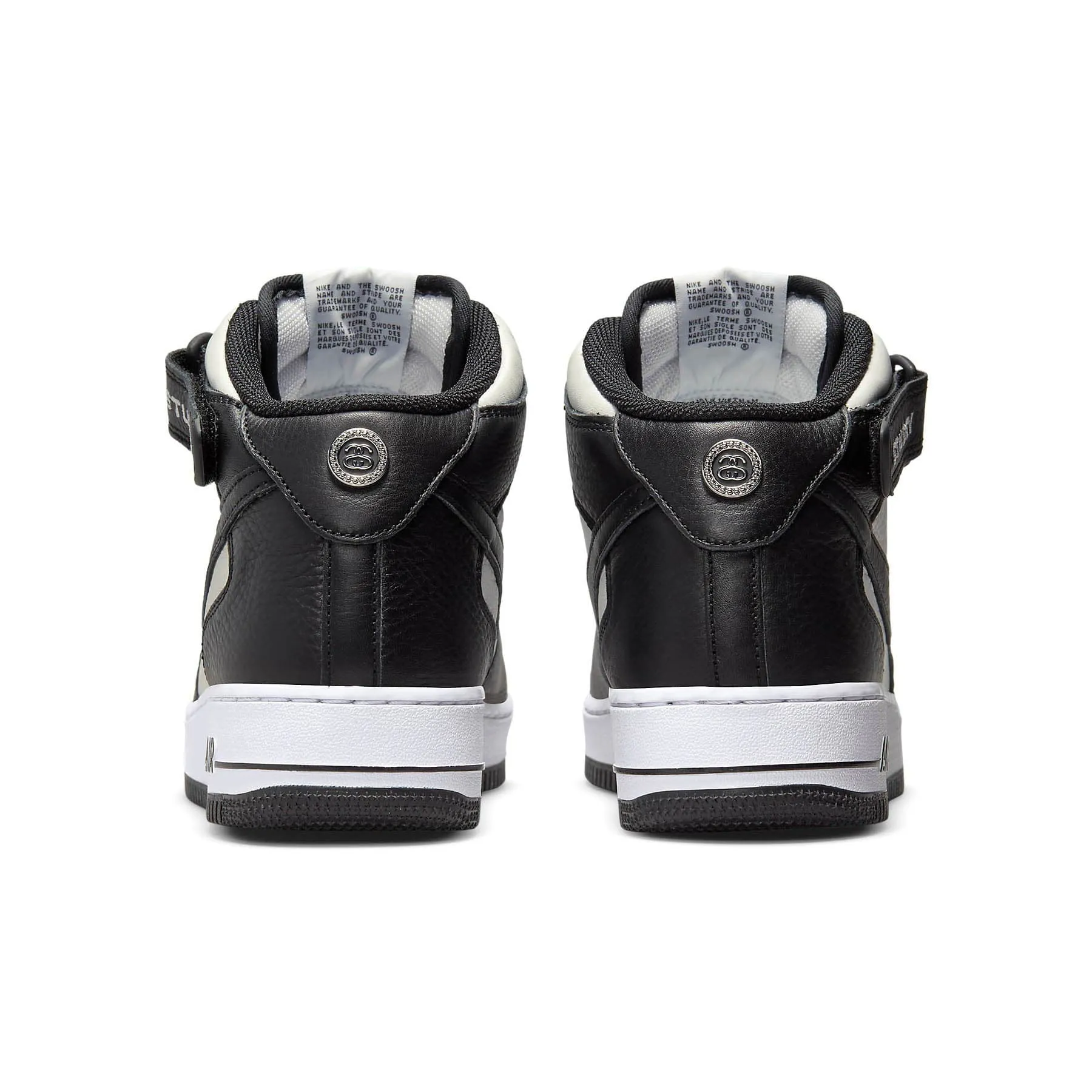 Stussy x Nike Air Force 1 Mid 'Black White' Nike Air Force 1 low-top sneakers
