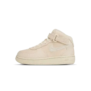 Stussy x Nike Air Force 1 Mid PS 'Fossil' Nike Air Force 1 timeless sneakers for any outfit