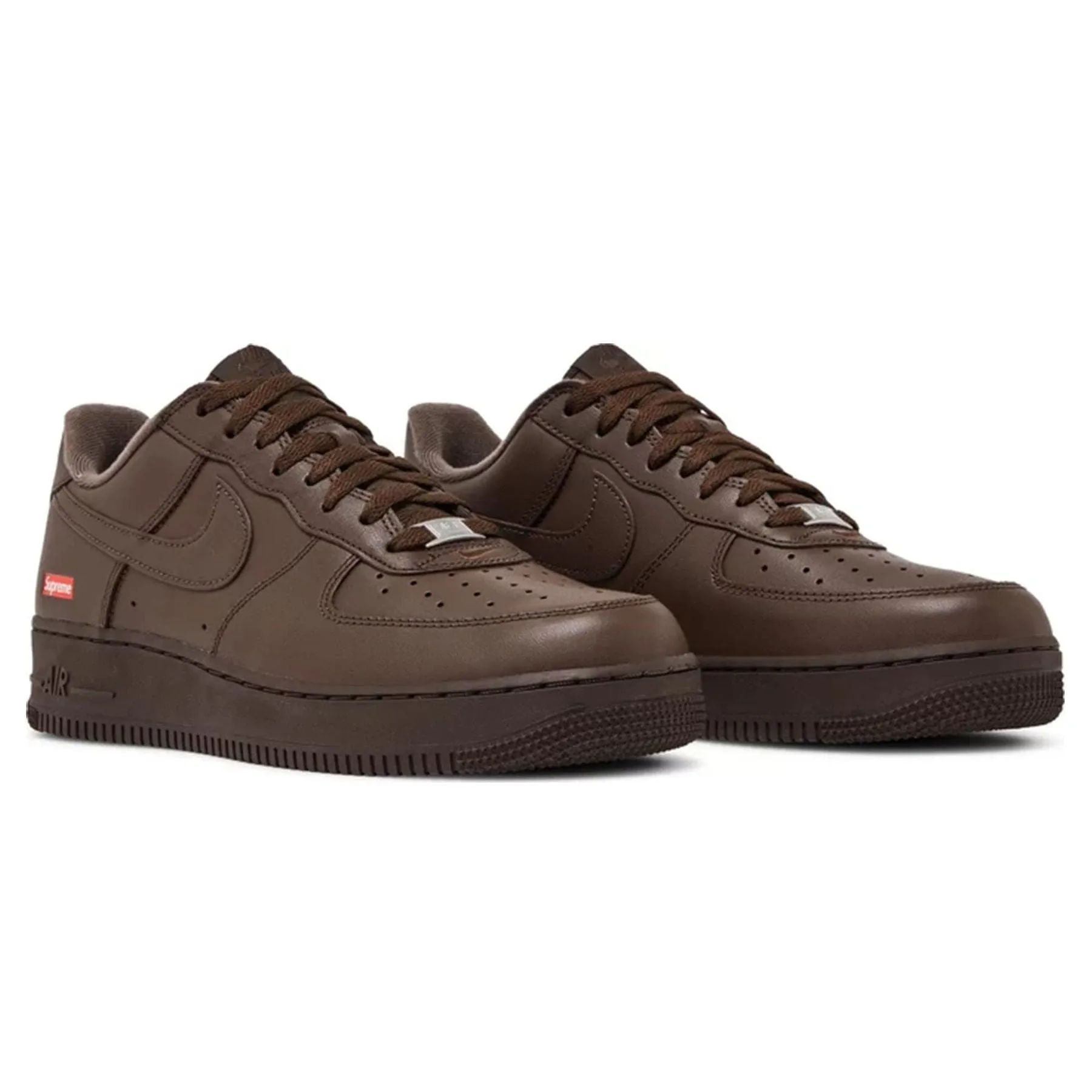Supreme x Air Force 1 Low 'Box Logo - Baroque Brown' Nike Air Force 1 low-top sneakers