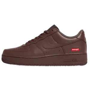 Supreme x Air Force 1 Low 'Box Logo - Baroque Brown' Nike Air Force 1 timeless sneakers for any outfit