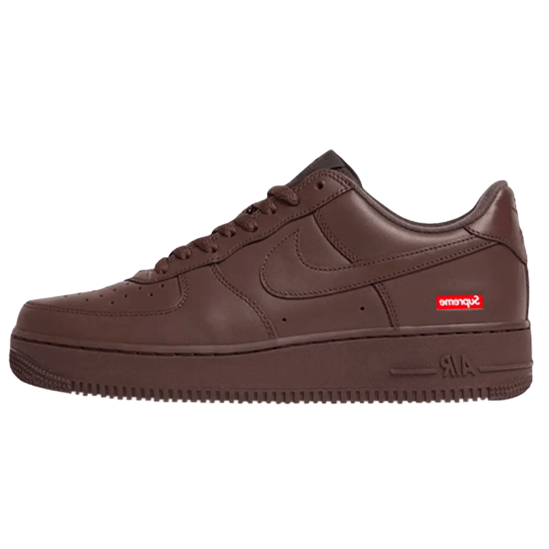 Supreme x Air Force 1 Low 'Box Logo - Baroque Brown' Nike Air Force 1 timeless sneakers for any outfit
