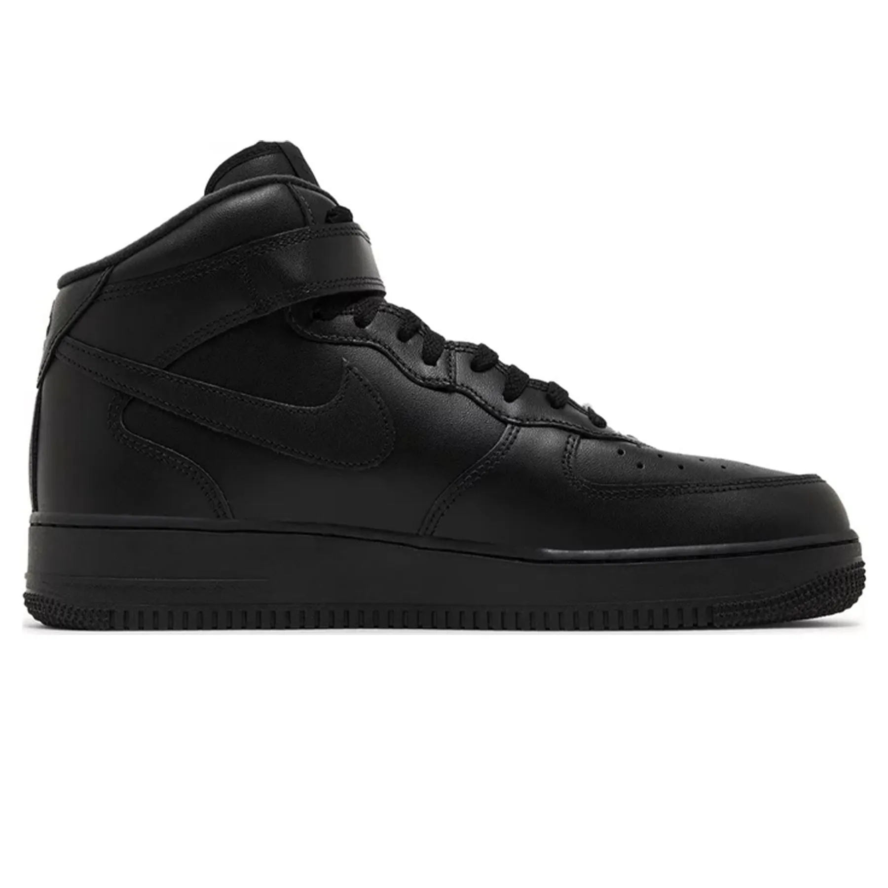Supreme x Air Force 1 Mid 'Box Logo - Triple Black' Nike Air Force 1 low-top sneakers