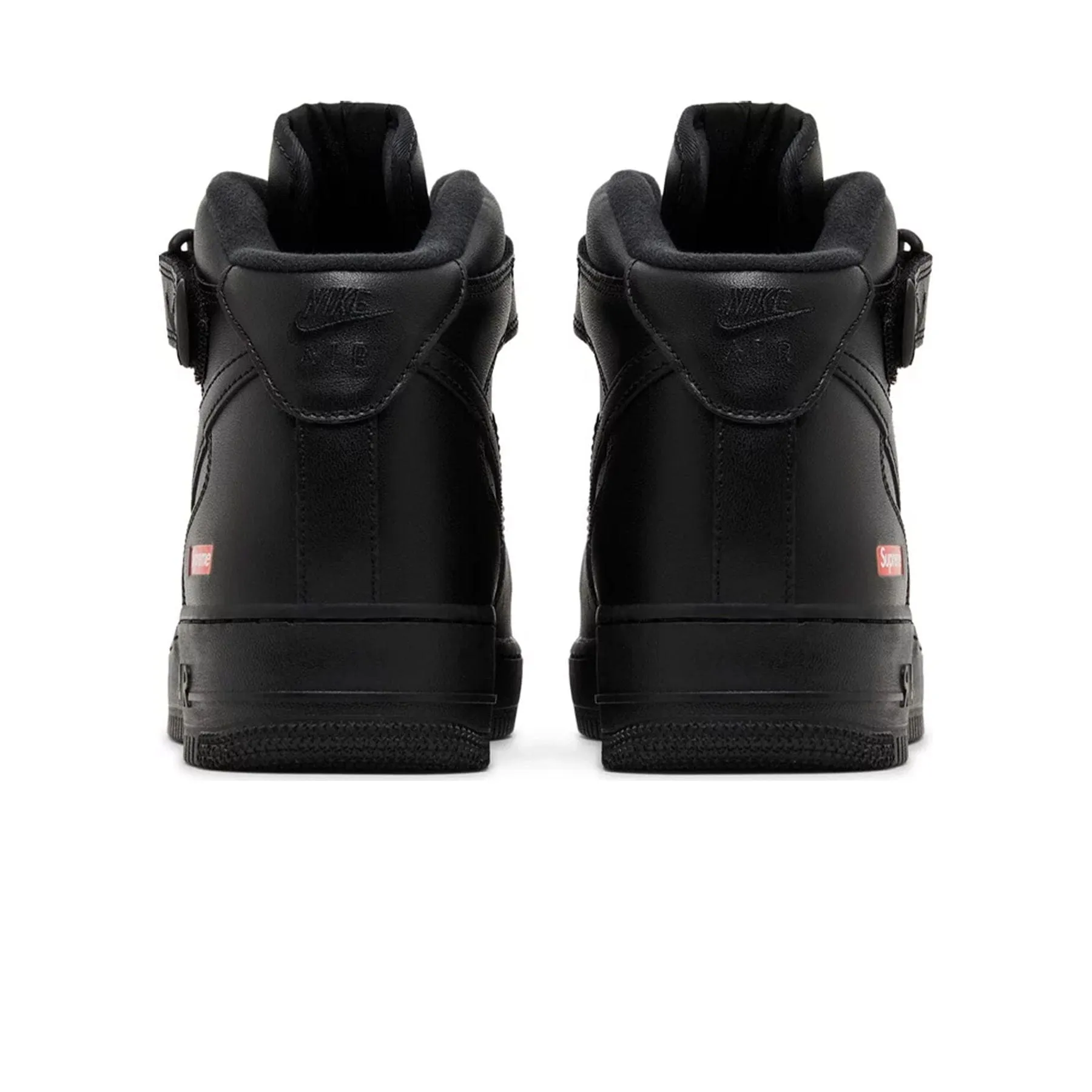 Supreme x Air Force 1 Mid 'Box Logo - Triple Black' Nike Air Force 1 low-top sneakers