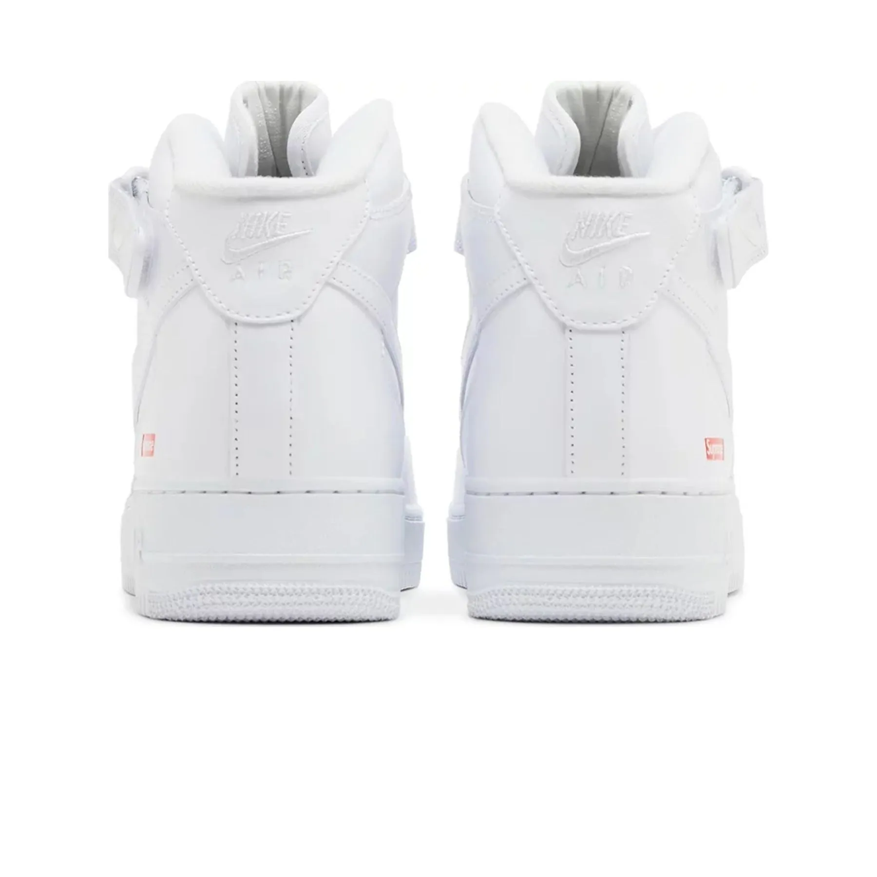 Supreme x Air Force 1 Mid 'Box Logo - Triple White' Nike Air Force 1 low-top sneakers