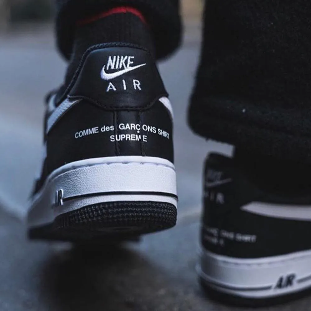 Supreme x Comme des Gar?ons SHIRT x Air Force 1 Low 'Black' Nike Air Force 1 low-top sneakers