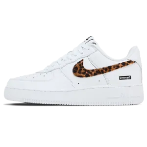 Supreme x GOODENOUGH x Nike Air Force 1 Low 'White Cheetah Print' Nike Air Force 1 timeless sneakers for any outfit