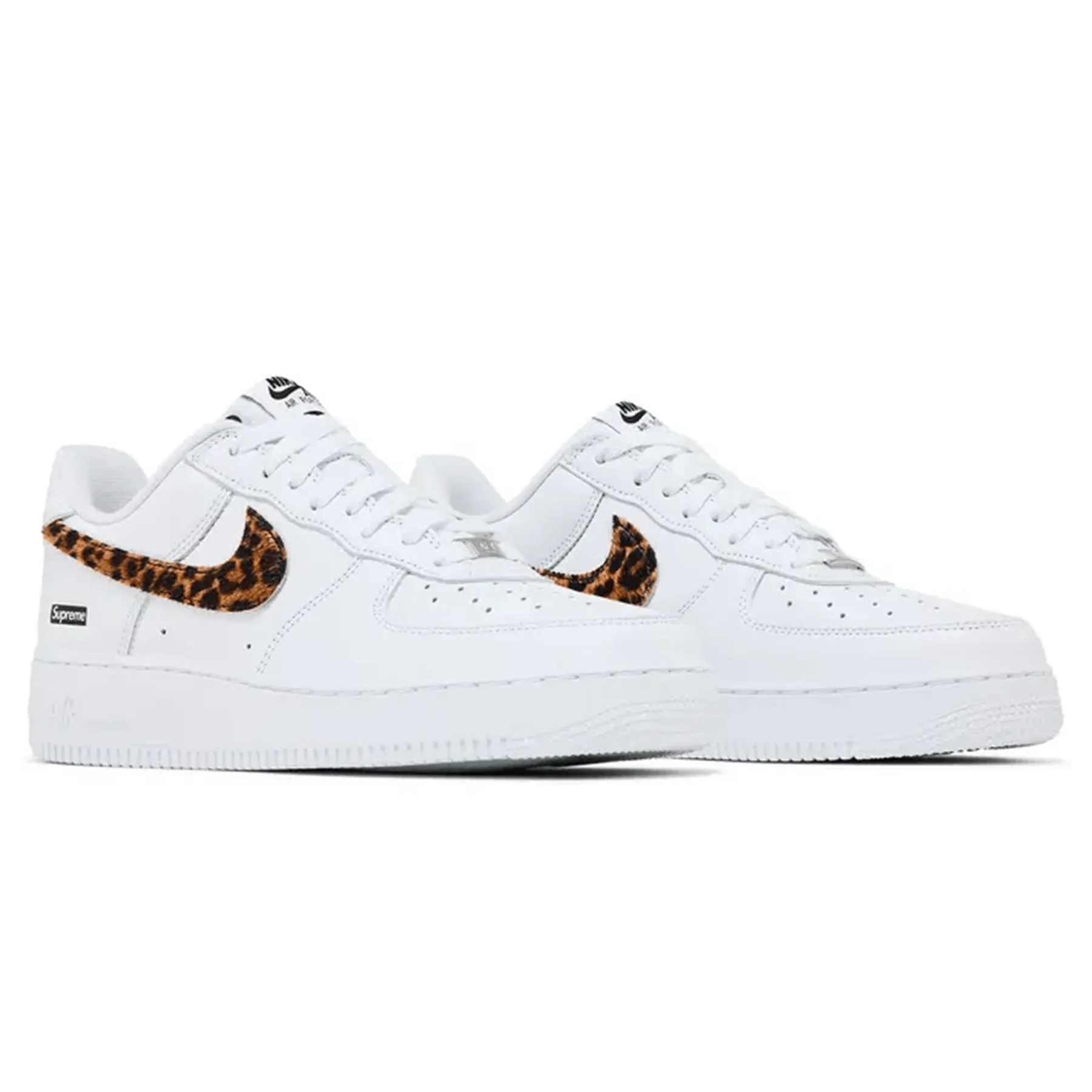 Supreme x GOODENOUGH x Nike Air Force 1 Low 'White Cheetah Print' Nike Air Force 1 low-top sneakers