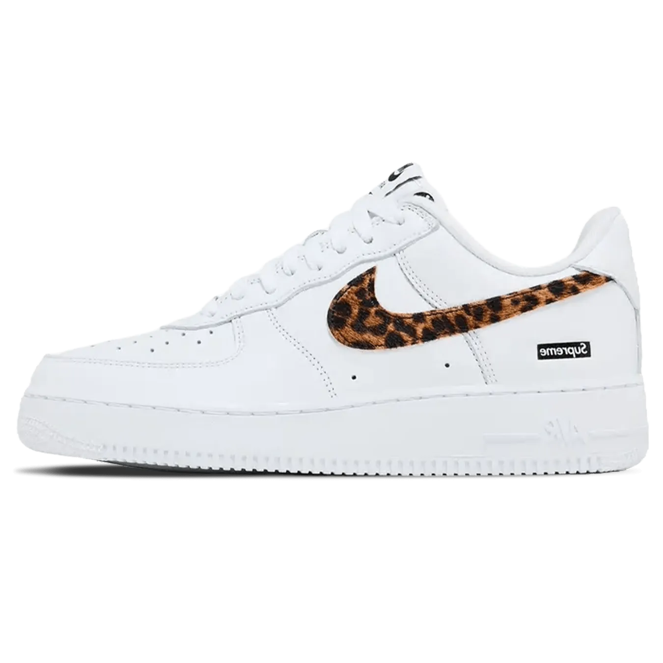 Supreme x GOODENOUGH x Nike Air Force 1 Low 'White Cheetah Print' Nike Air Force 1 timeless sneakers for any outfit