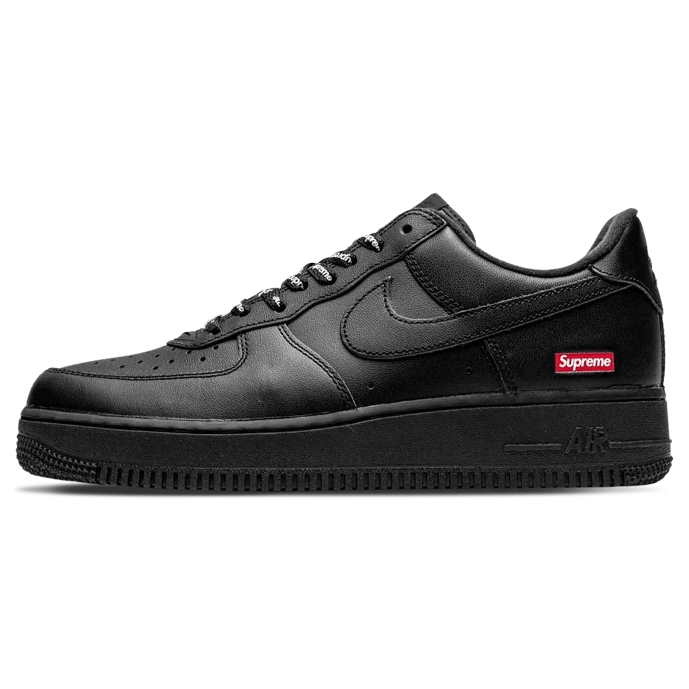 Supreme x Nike Air Force 1 Low 'Box Logo - Black' Nike Air Force 1 timeless sneakers for any outfit