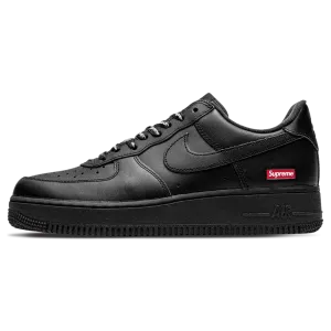 Supreme x Nike Air Force 1 Low 'Box Logo - Black' Nike Air Force 1 timeless sneakers for any outfit