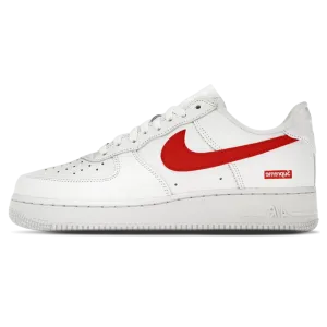 Supreme x Nike Air Force 1 Low 'Box Logo - Speed Red' Shanghai Exclusive Nike Air Force 1 timeless sneakers for any outfit