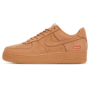 Supreme x Nike Air Force 1 Low SP 'Flax' Nike Air Force 1 timeless sneakers for any outfit