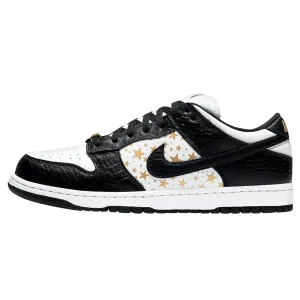 Supreme x Nike Dunk Low OG SB QS 'Black' Nike Dunk casual shoes with iconic low-top shape