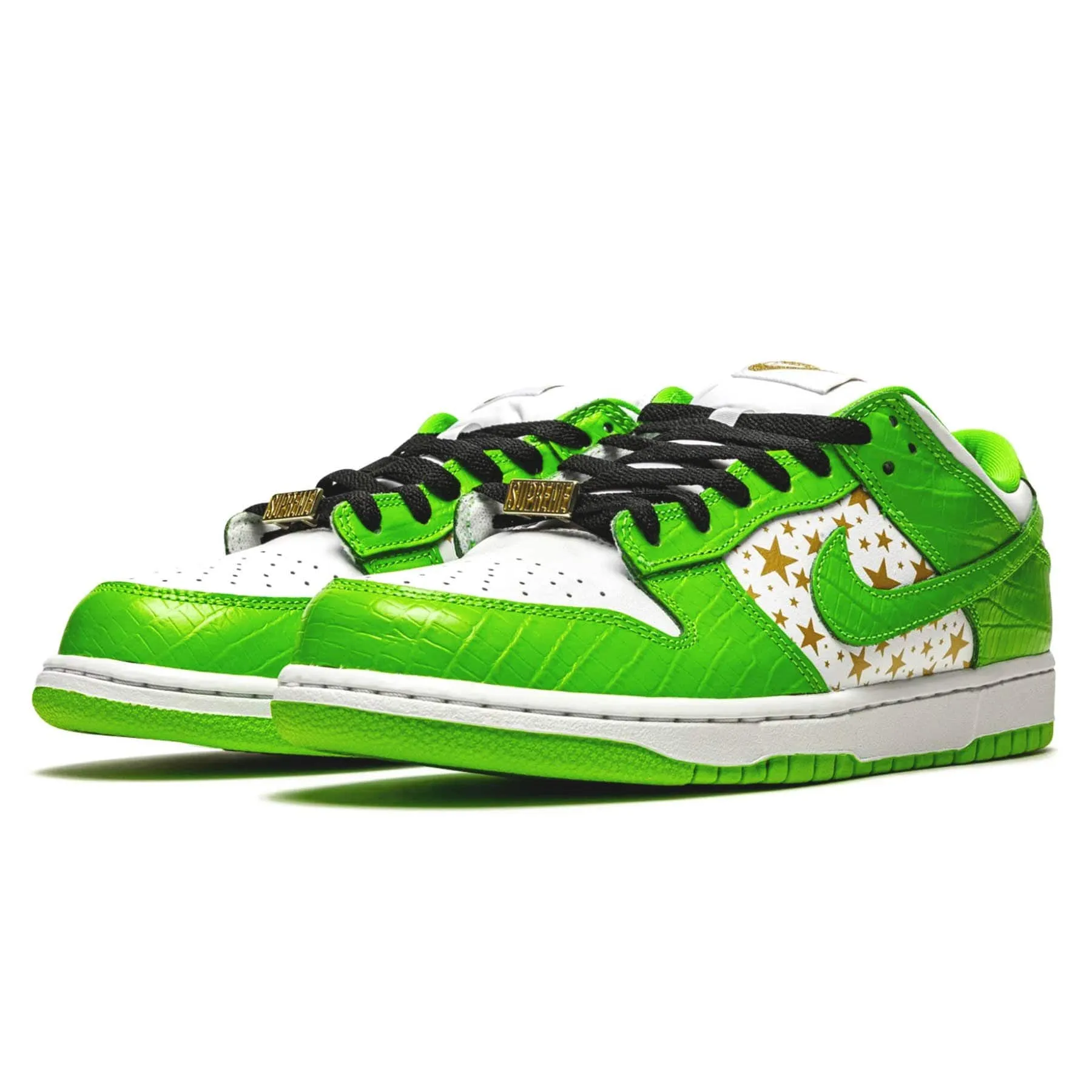 Supreme x Nike Dunk Low OG SB QS 'Mean Green' Nike Dunk stylish shoes