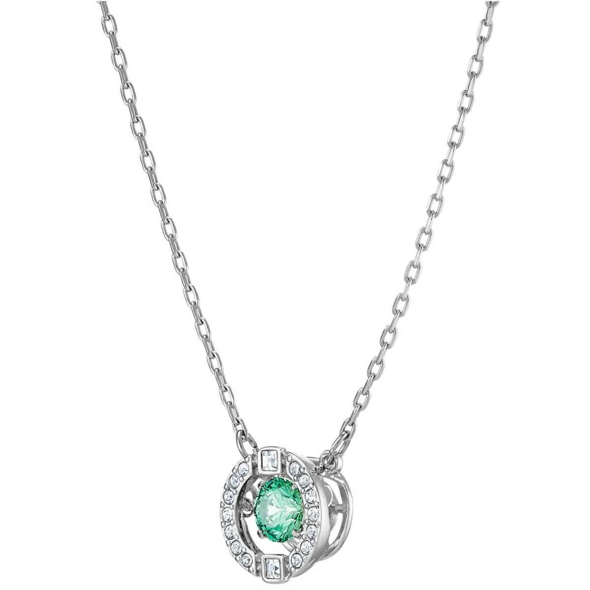 Swarovski Jewelry Swarovski Women's Necklace - Sparkling Dance Round Shape Pendant | 5496308