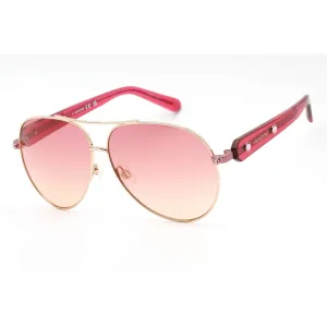 Swarovski Women's Sunglasses - Gradient Bordeaux Lens Aviator Frame | SK0392 28T Versace Sunglasses
