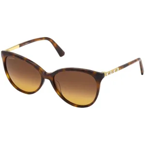 Swarovski Women's Sunglasses - Gradient Brown Lens Dark Havana Frame | SK0309 52F Versace Sunglasses