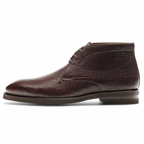Tacna Peccary Chukka Boot Magnanni premium leather dress shoes
