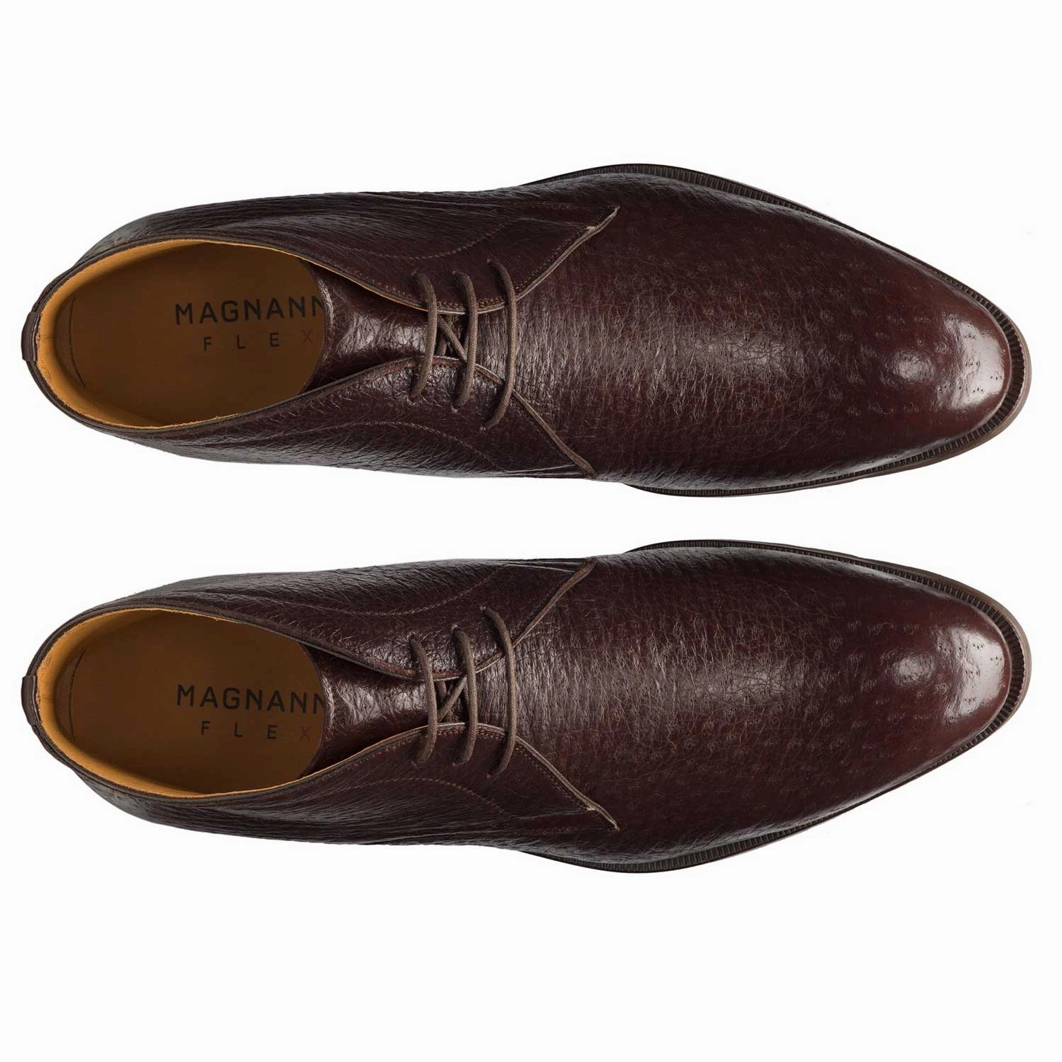 Tacna Peccary Chukka Boot Magnanni handcrafted dress shoes