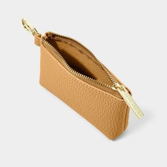 Tan Evie Clip On Coin Purse KLB3227 Katie Loxton Jewelry And Accessories