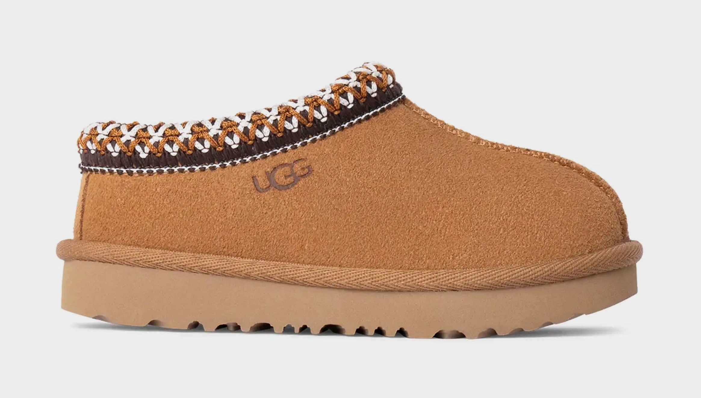 Tasman II Slipper Infant Toddler Sandals (Chestnut) ugg classic tasman slippers warm and durable