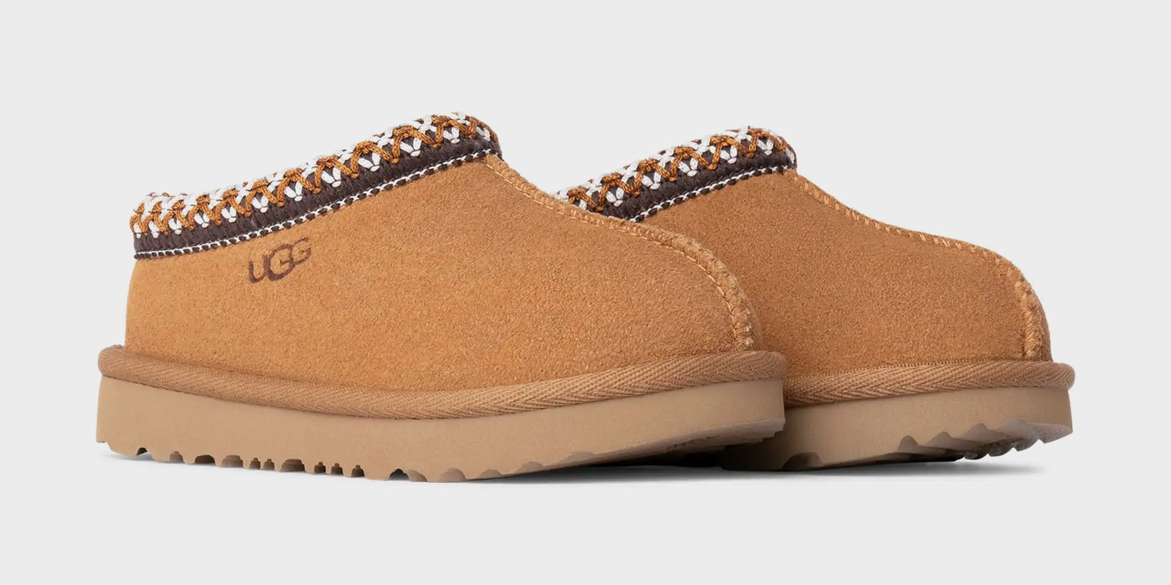Tasman II Slipper Infant Toddler Sandals (Chestnut) Ugg Mini Boot Styles