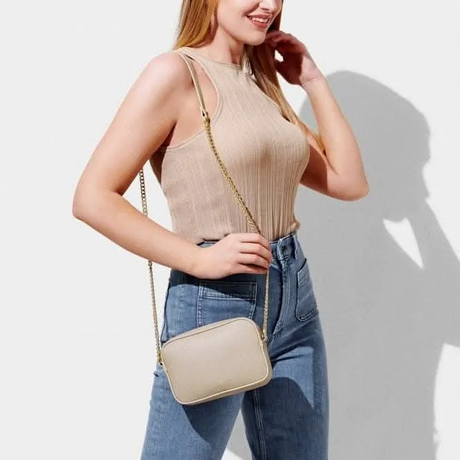 Taupe Millie Mini Crossbody Bag KLB2308 Katie Loxton Jewelry And Accessories