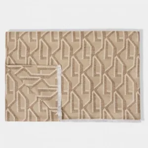 Taupe Signature Scarf & Card Holder KLS528 Katie Loxton Jewelry And Accessories