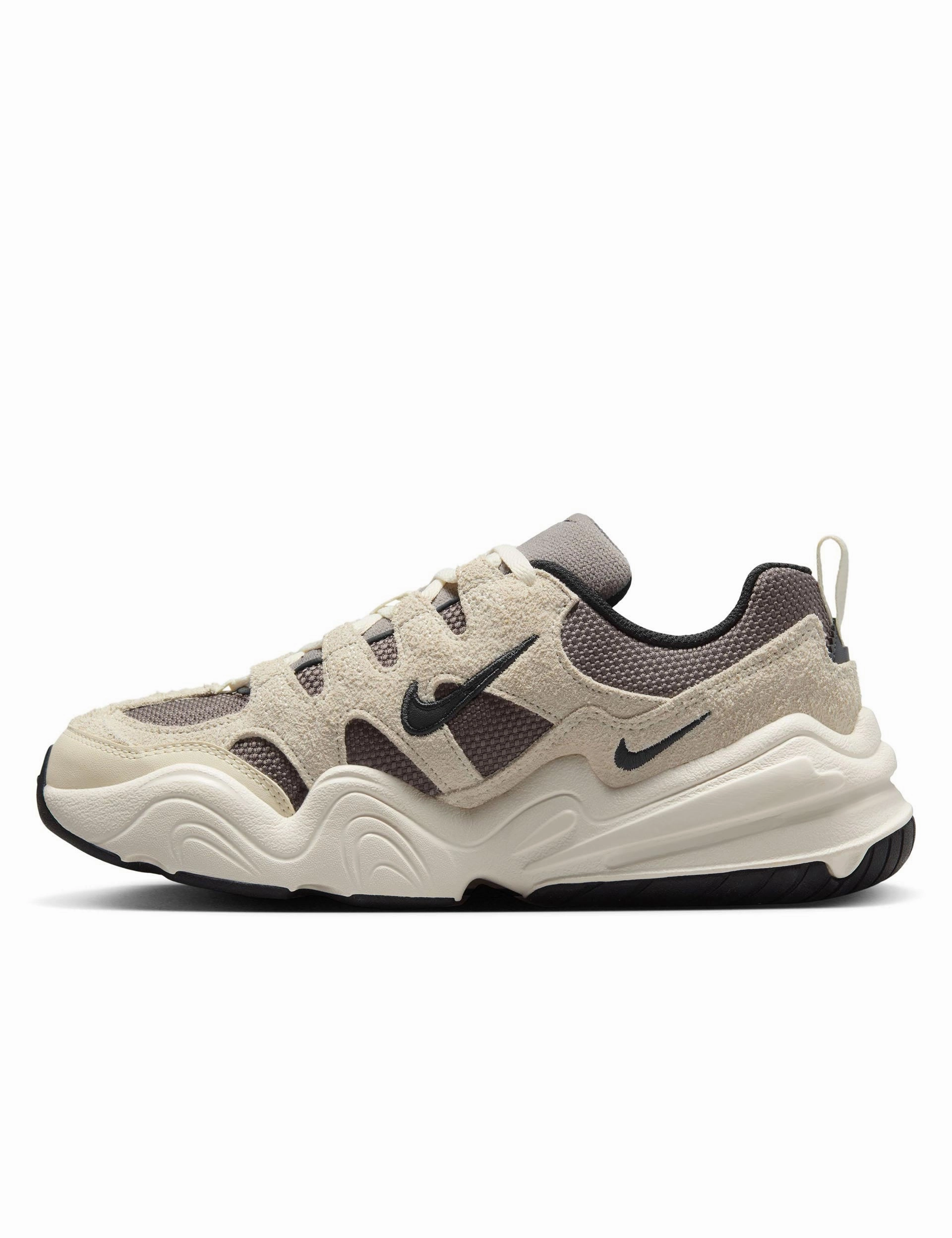 Tech Hera Shoes - Soft Pearl/Black/Cave Stone/Off Noir Nike women's stylish athletic footwear
