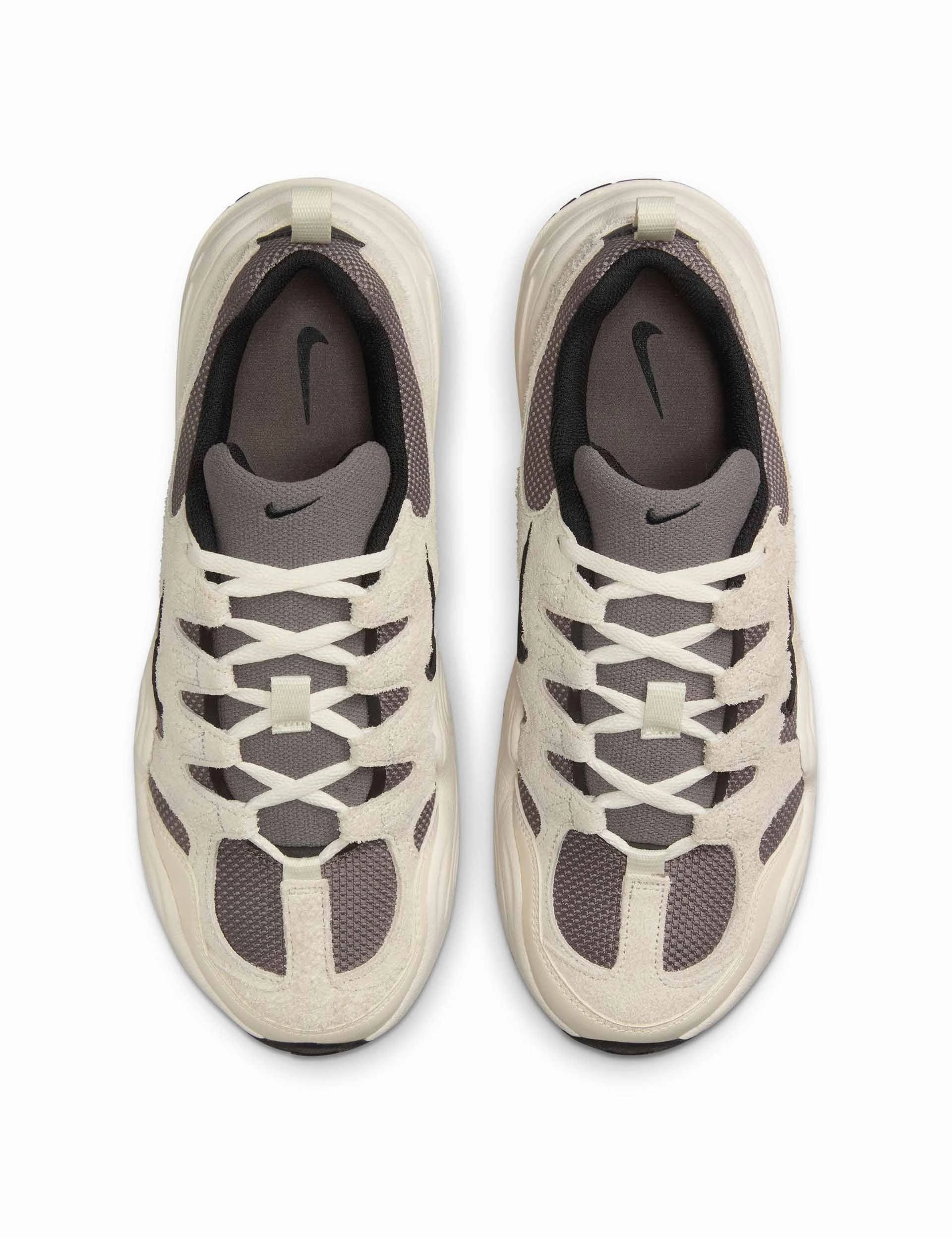 Tech Hera Shoes - Soft Pearl/Black/Cave Stone/Off Noir Nike women's stylish athletic footwear