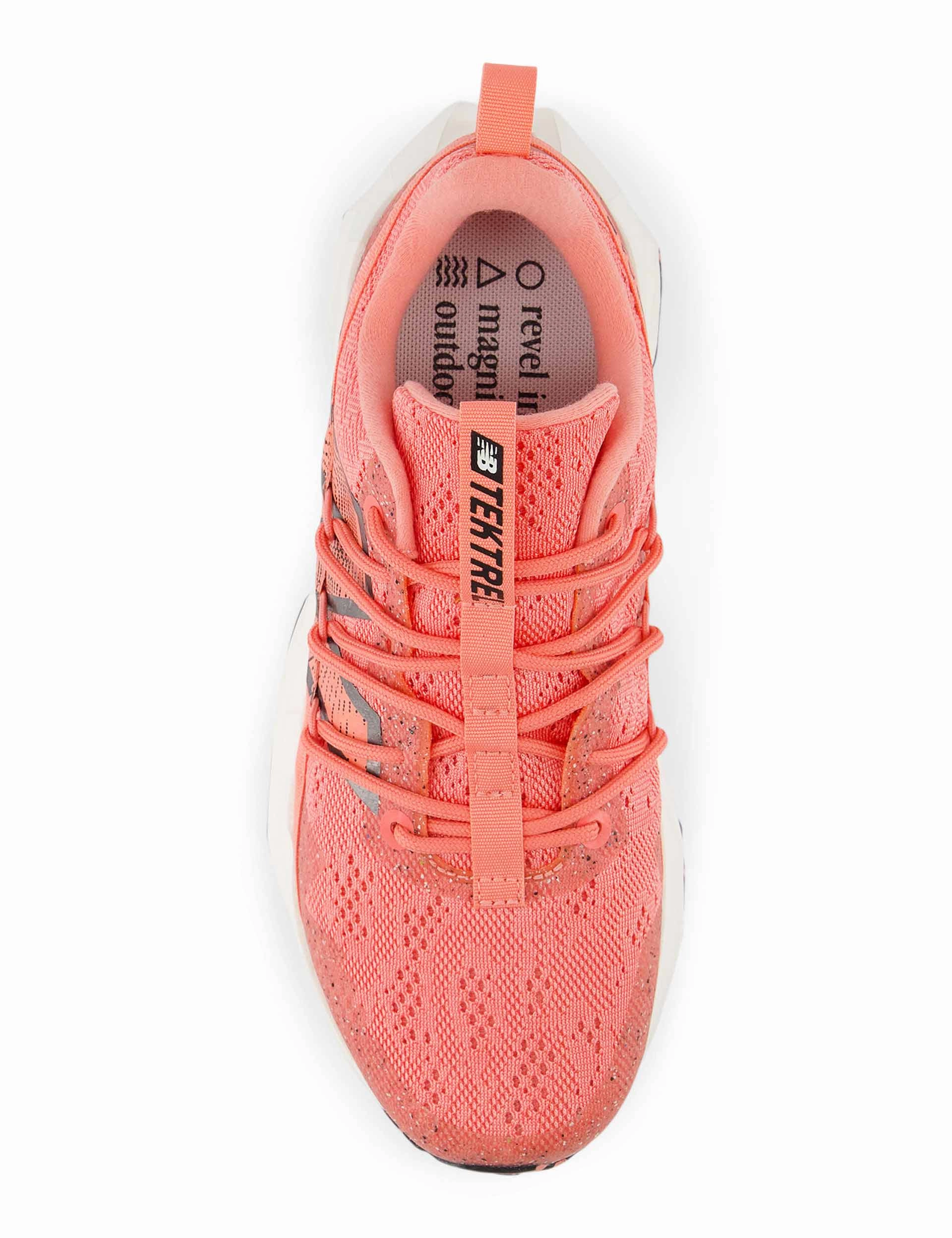 Tektrel Shoes - Sunfare Red New Balance women's athletic footwear