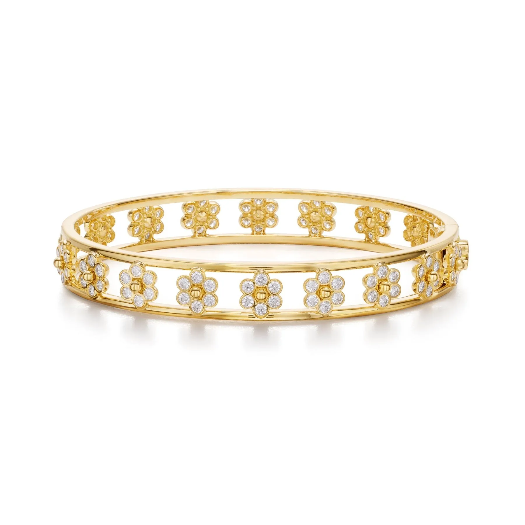 Temple St. Clair Diamond Fiori Bangle Temple St. Clair Jewelry