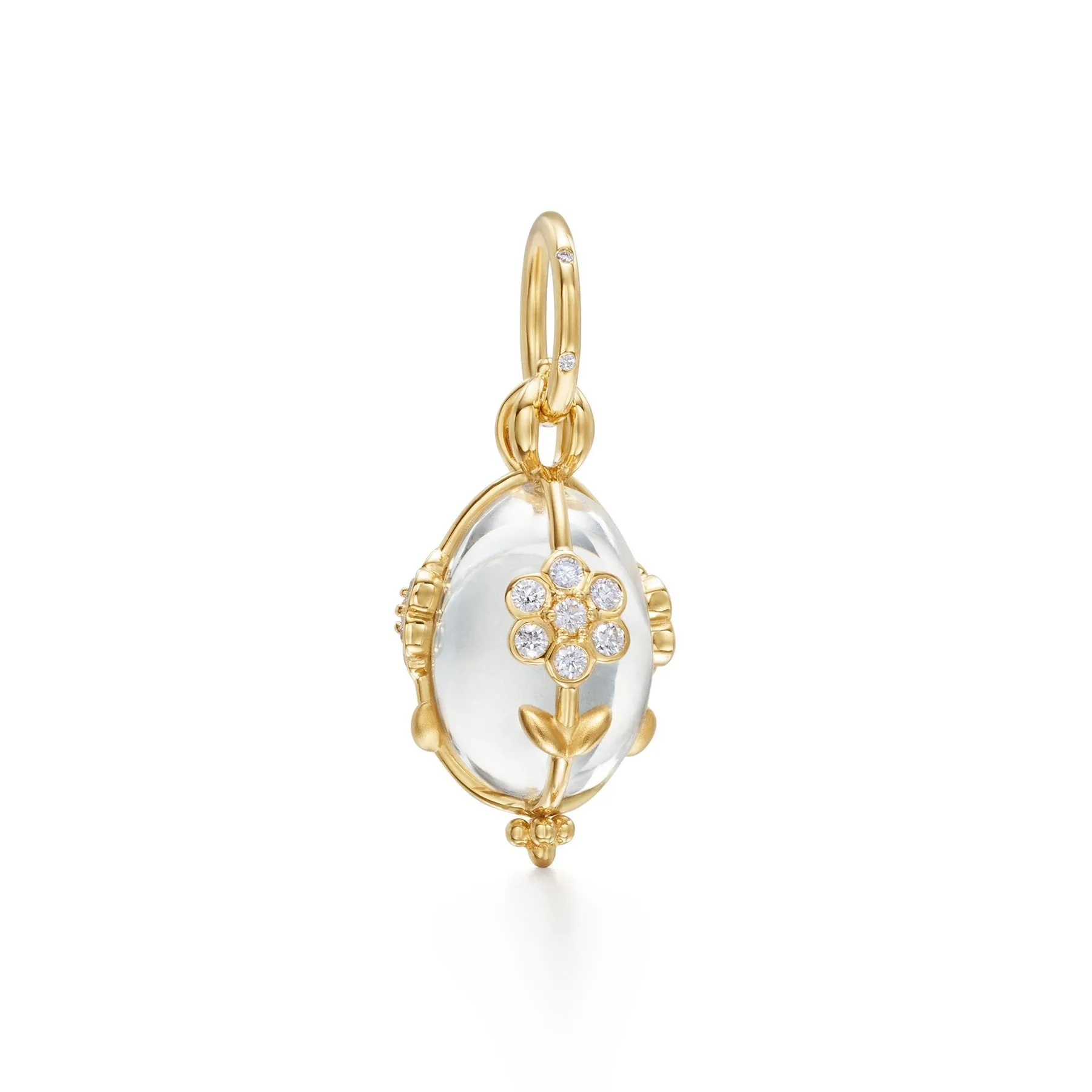 Temple St. Clair Small Diamond Fiori Amulet Temple St. Clair Jewelry
