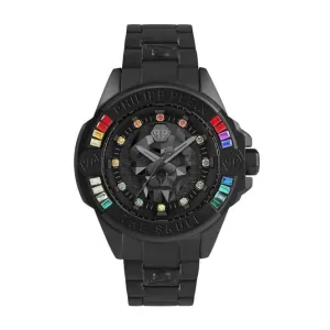 The Skull Genderless Steel Black Unisex Watch PWNAA0522
