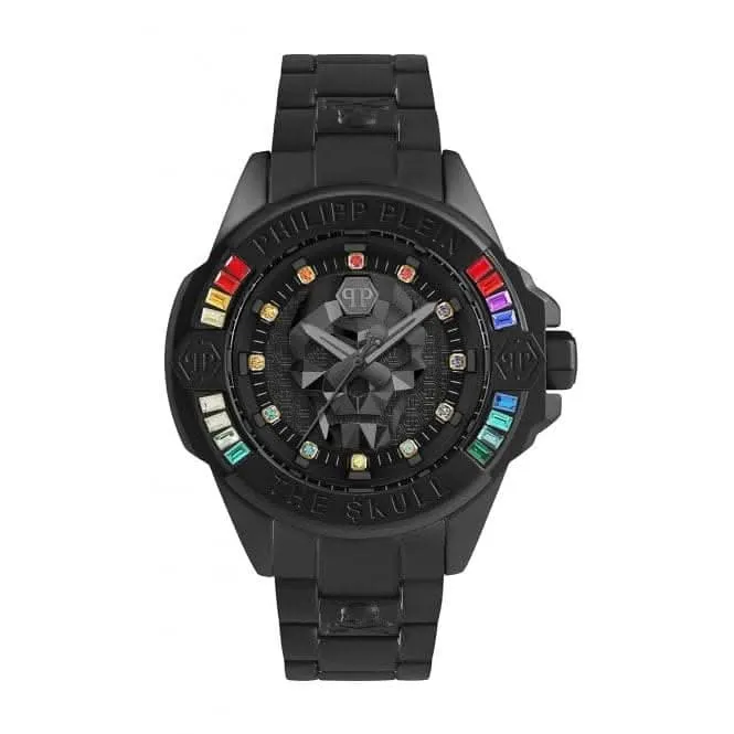 The Skull Genderless Steel Black Unisex Watch PWNAA0522