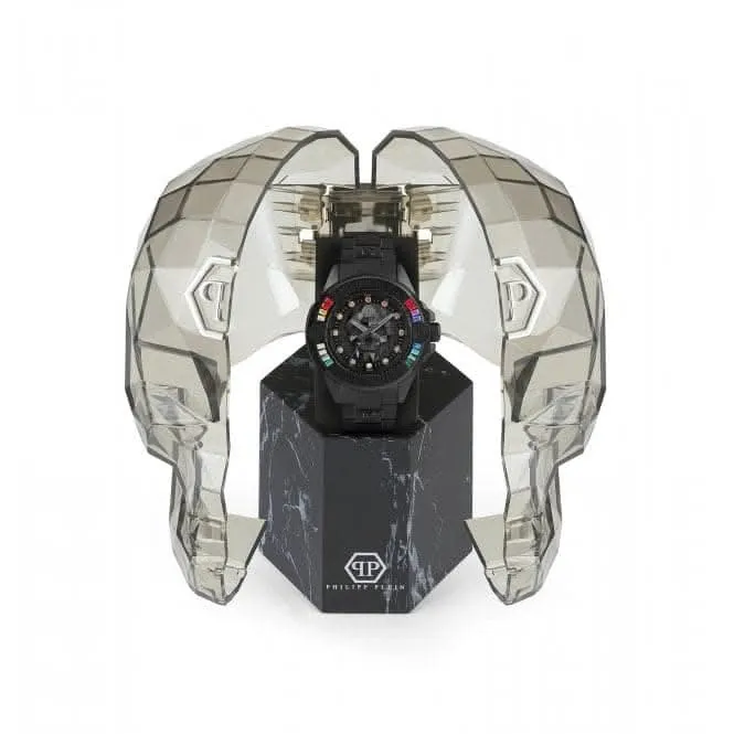 The Skull Genderless Steel Black Unisex Watch PWNAA0522