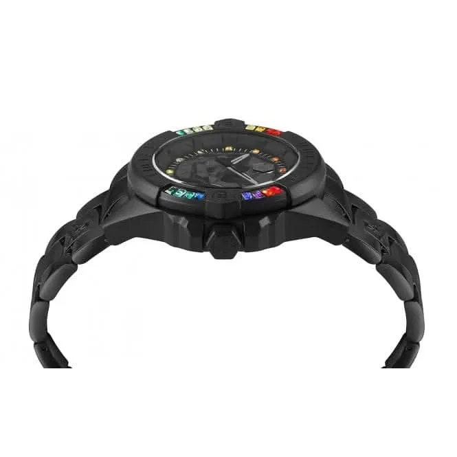 The Skull Genderless Steel Black Unisex Watch PWNAA0522