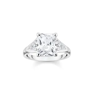 Thomas Sabo Heritage Sterling Silver CZ Cocktail Ring Sterling Silver	Jewelry
