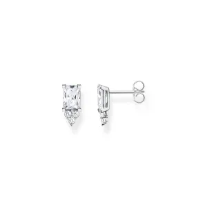 Thomas Sabo Heritage Sterling Silver CZ Stud Earrings Sterling Silver	Jewelry