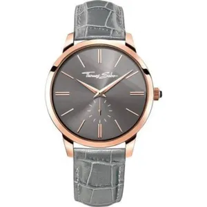 Thomas Sabo Jewellery THOMAS SABO Eternal Rebel Grey Rosé Men's Watch