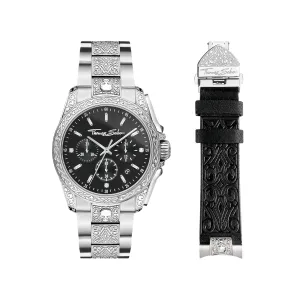 Thomas Sabo Mens Watches Men's watch Rebel at heart Chronograph silver