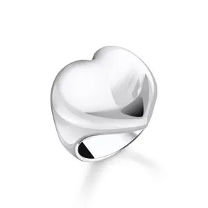 Thomas Sabo Sterling Silver Bold Heart Ring Sterling Silver	Jewelry