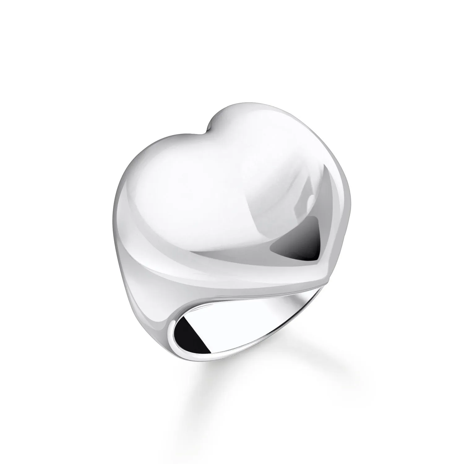 Thomas Sabo Sterling Silver Bold Heart Ring Sterling Silver	Jewelry