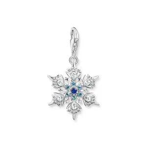 Thomas Sabo Sterling Silver Charm Club Snow Crystal Charm Sterling Silver	Jewelry