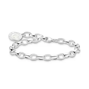 Thomas Sabo Sterling Silver Charmista Chunky Belcher 19cm Bracelet Sterling Silver	Jewelry