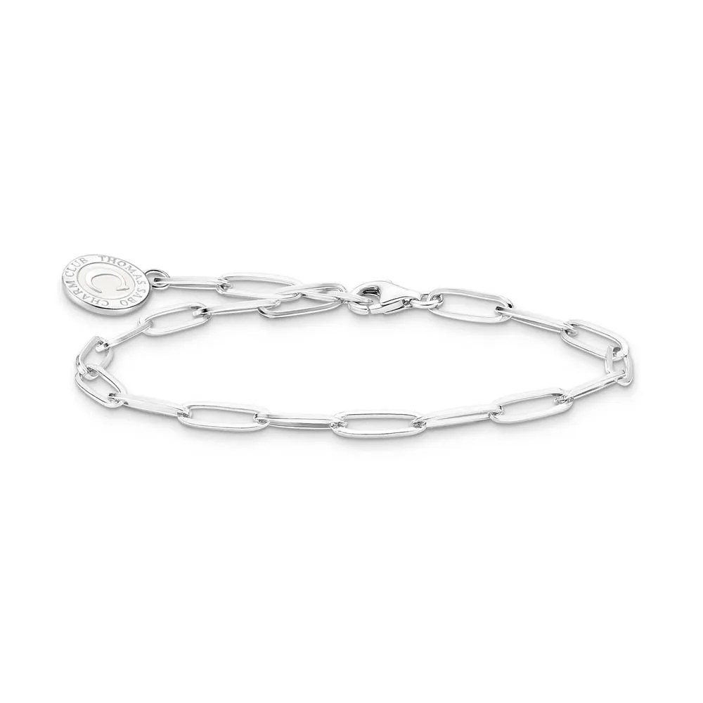 Thomas Sabo Sterling Silver Charmista Long Link 17cm Bracelet Sterling Silver	Jewelry