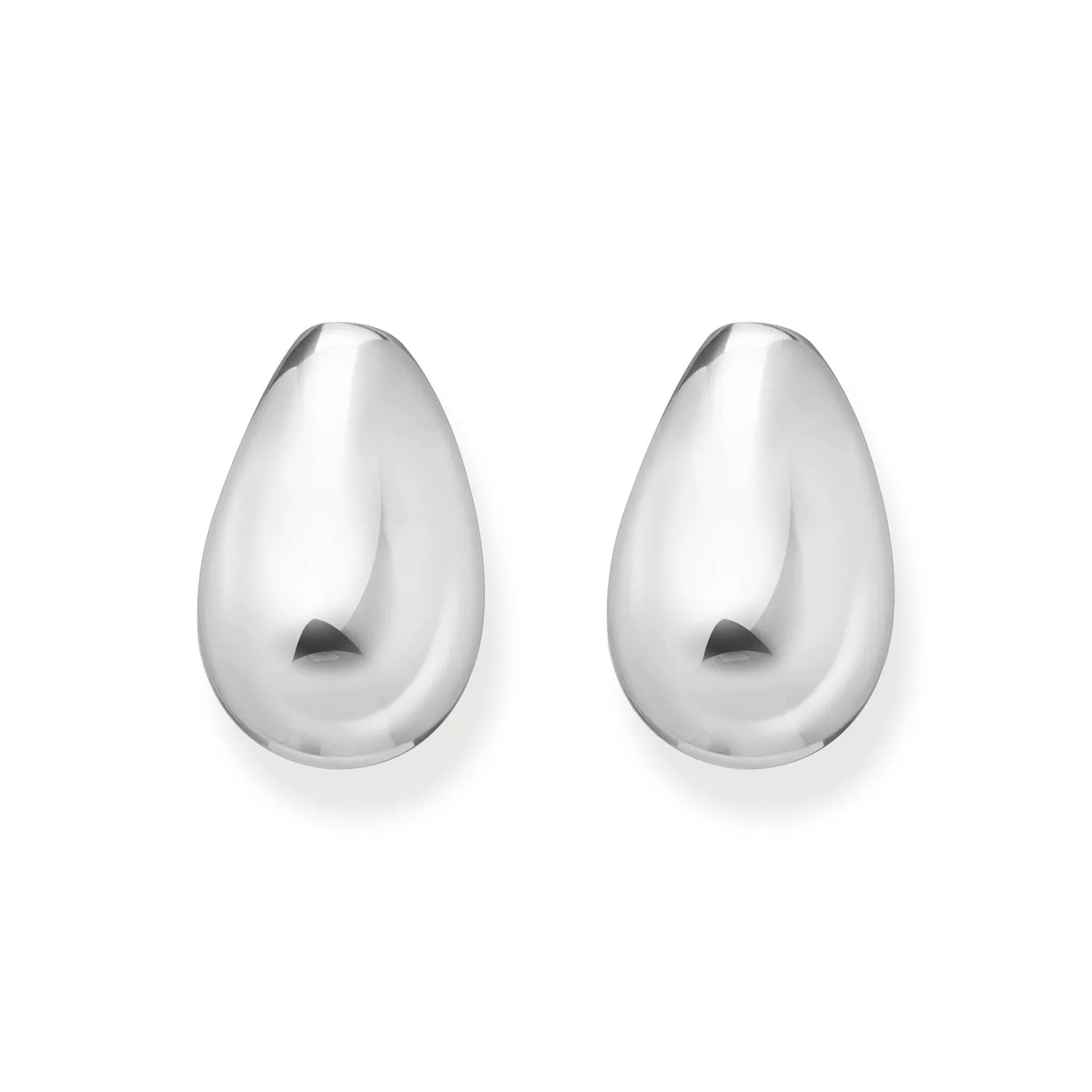 Thomas Sabo Sterling Silver Essential Drop Shape Stud Earrings Sterling Silver	Jewelry